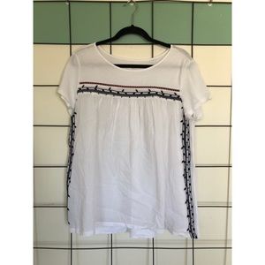<LOFT> PRETTY & LIGHT SHIRT W/ PATTERN!
